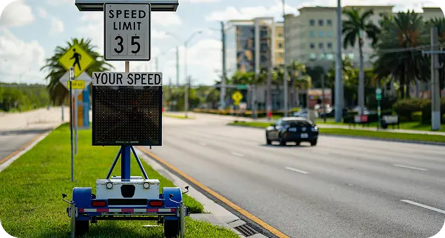 bigstock-Speed-Limit-Radar-In-The-City-371741773